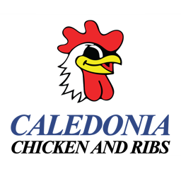 Caledonia Chicken & Ribs logo.